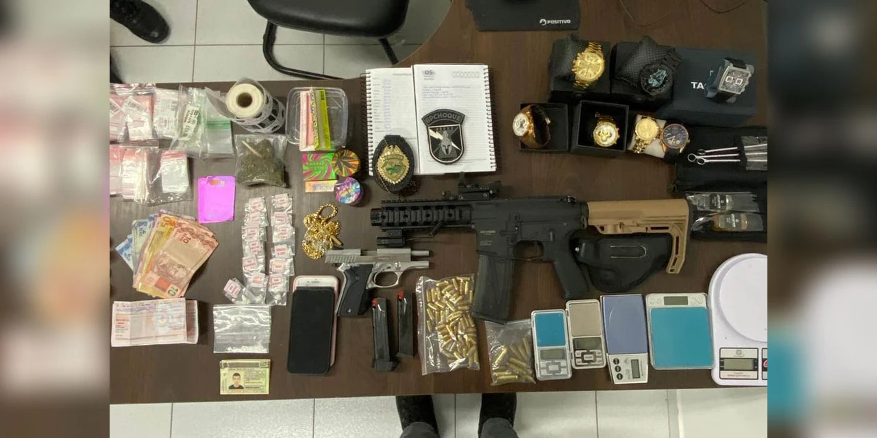 Polícias Militares do Paraná e Santa Catarina fazem operação conjunta contra o tráfico