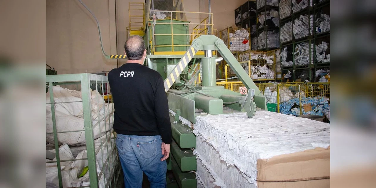 Documentos descartados pela PCPR serão reciclados
