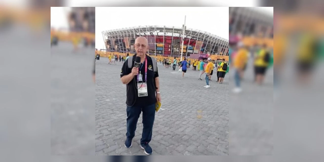 Jornalista de PG é homenageado por canal de televisão mexicano-americano durante a Copa América