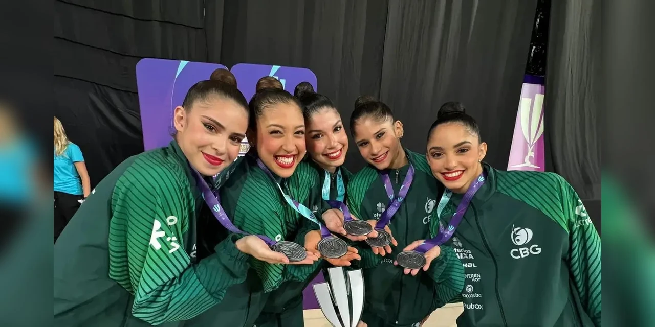 Ginástica rítmica: Brasil é prata em última competição antes de Paris