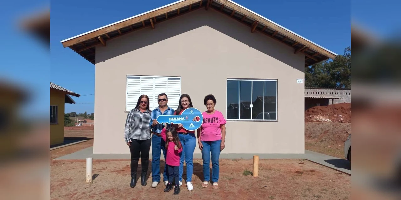 Apoio do Estado com o Casa Fácil Paraná viabiliza moradias para 46 famílias no Noroeste