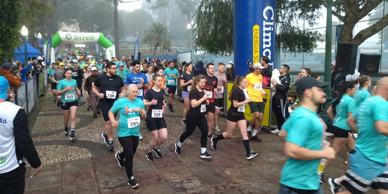 Corredores da região vencem a 16ª Corrida de São Cristóvão
