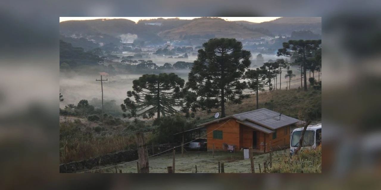 Nova frente fria se aproxima do Paraná e temperaturas caem a partir de segunda-feira (29)