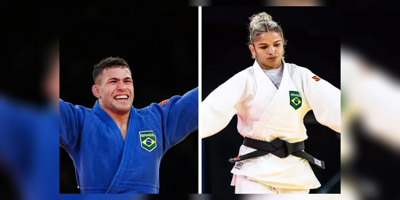 Olimpíadas 2024: Willian Lima conquista prata e Larissa Pimenta fatura o bronze no judô
