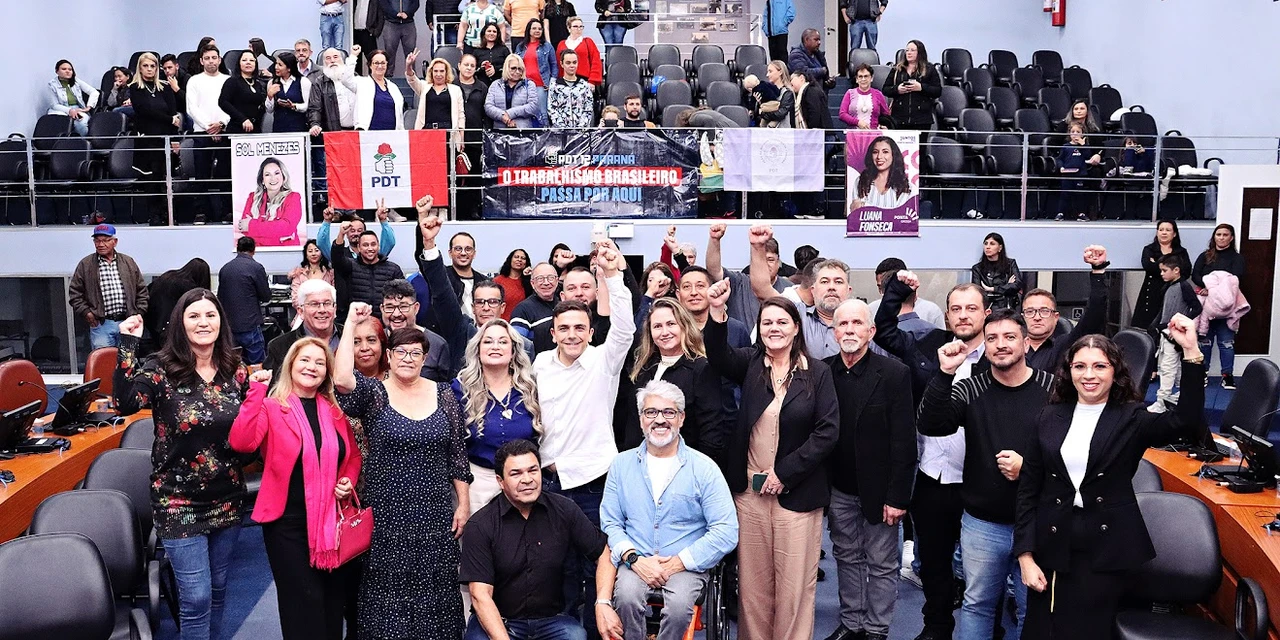 Aliel Machado agradece apoio do PDT para disputa eleitoral em Ponta Grossa