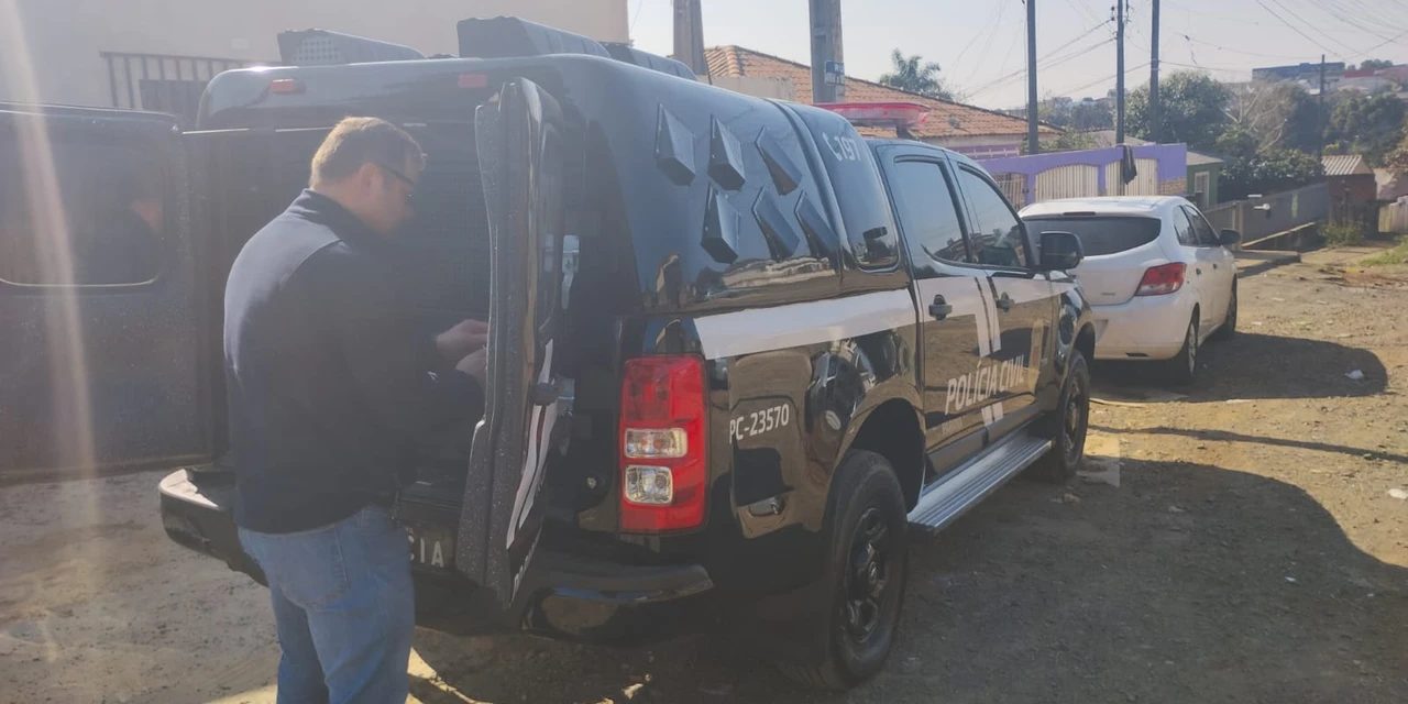 Casal envolvido em roubo a caminhoneiro em PG é preso