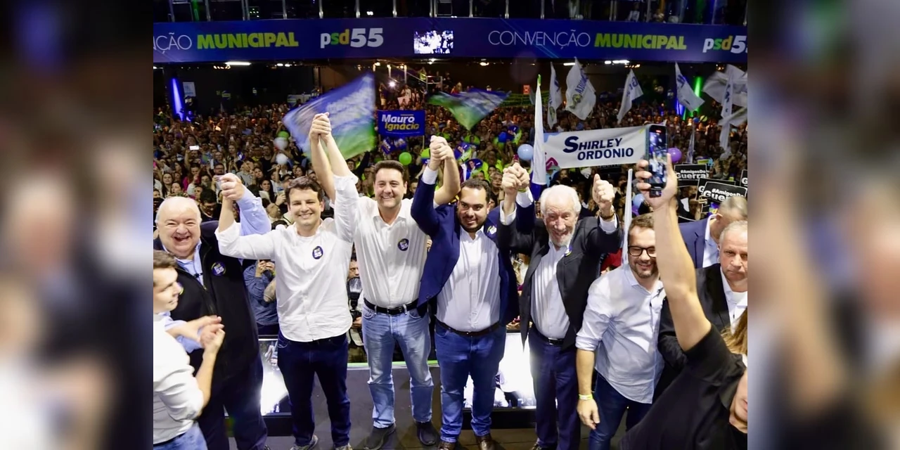 Em convenção com lideranças políticas do Paraná, Eduardo Pimentel confirma candidatura a prefeito de Curitiba