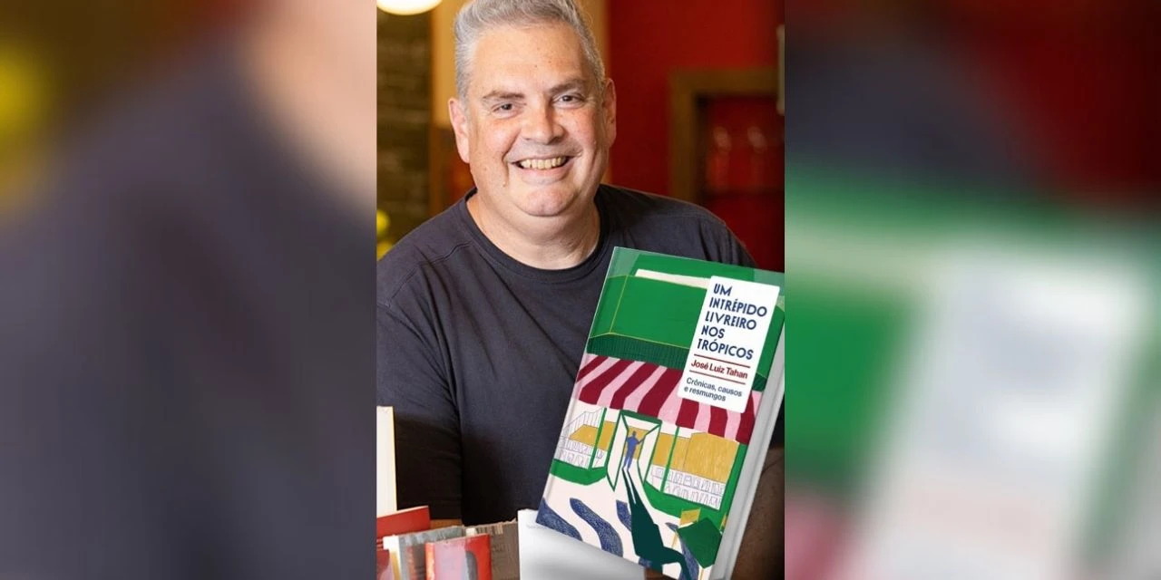 Livreiro José Luiz Tahan vem a PG para debater importância da livraria de rua