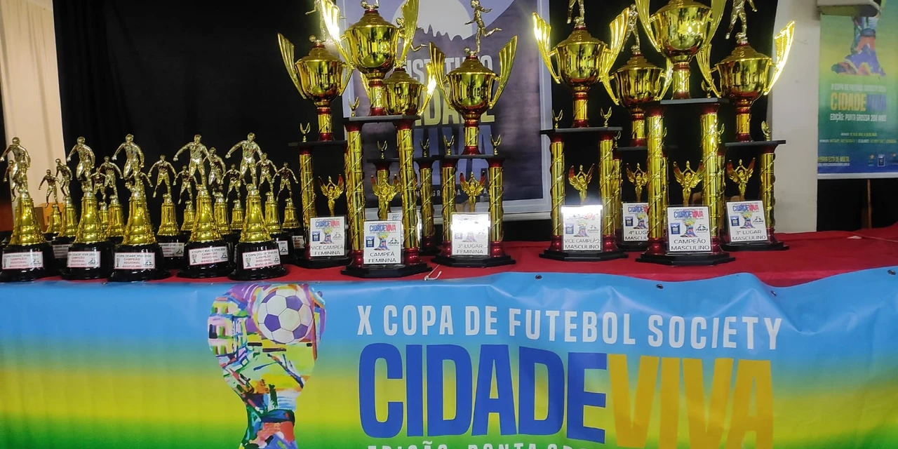 Copa Cidade Viva consagra campeões em noite de premiação