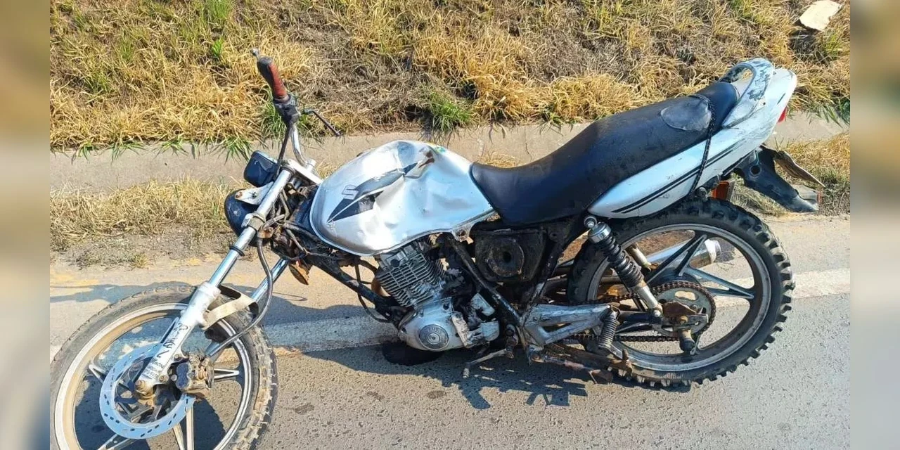 Acidente na BR-373 termina com morte de motociclista e criança gravemente ferida