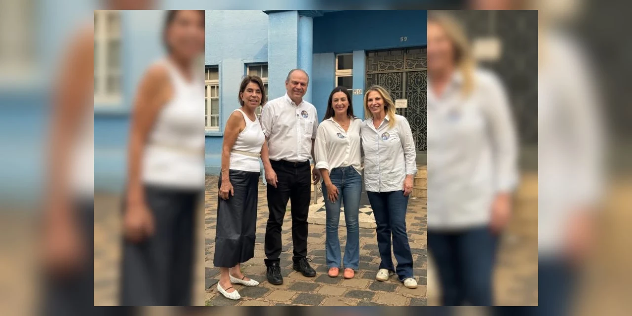 Mabel Canto divulga atividade de campanha realizada neste fim de semana
