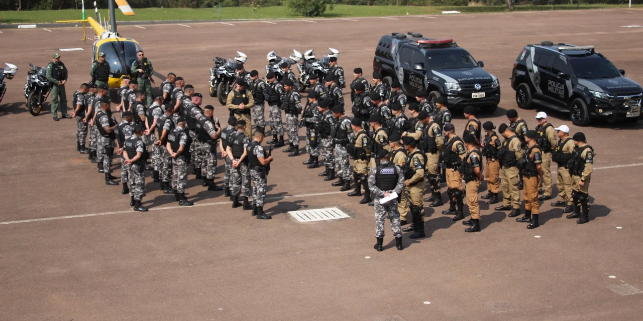 Polícia Militar divulga resultados da 'Operação Cidade Segura'