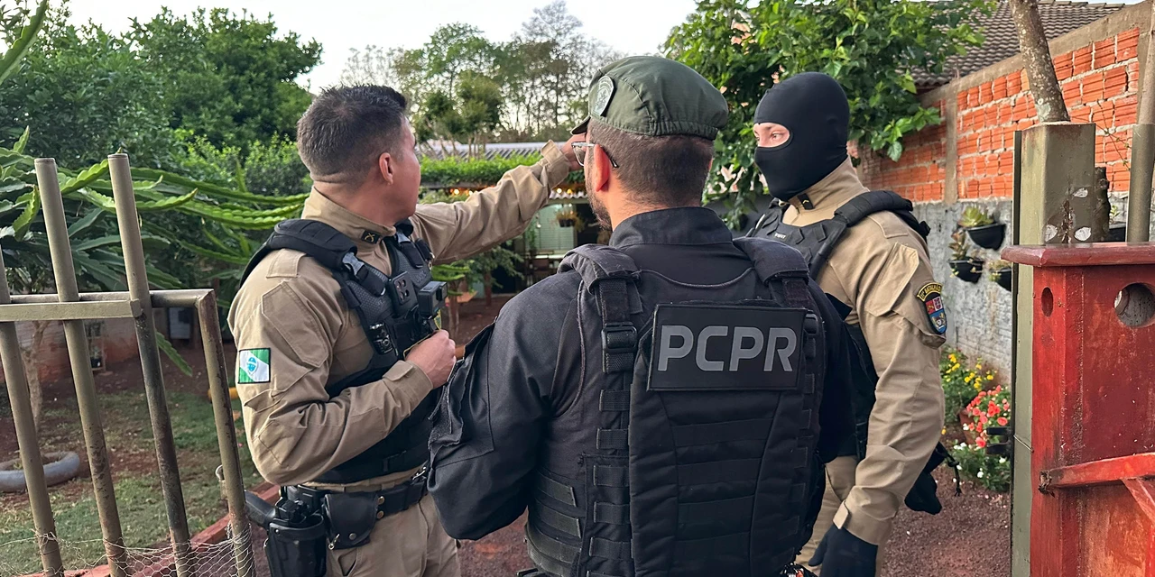 PCPR cumpre 143 mandados em três megaoperações com 300 agentes