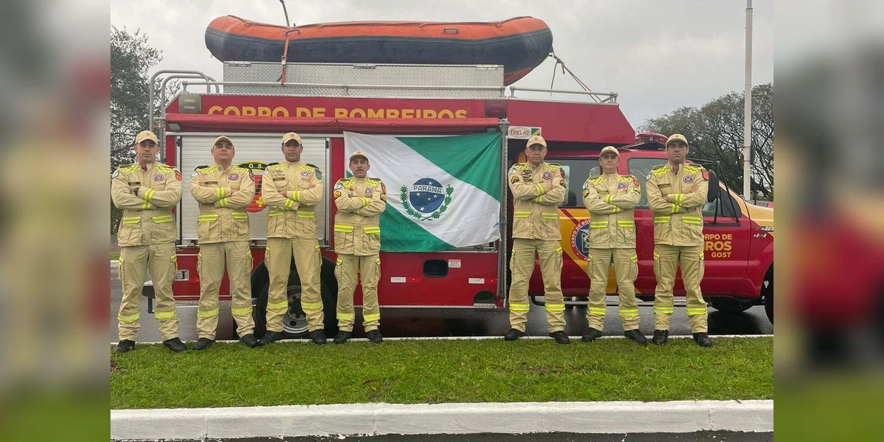 Rio Grande do Sul homenageia bombeiros do Paraná no Feriado Farroupilha