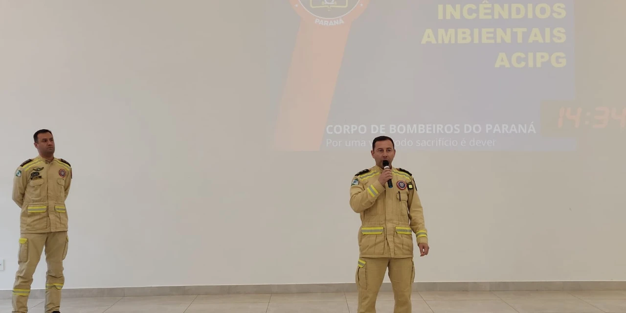 Corpo de Bombeiros detalha combate a incêndios florestais na ACIPG
