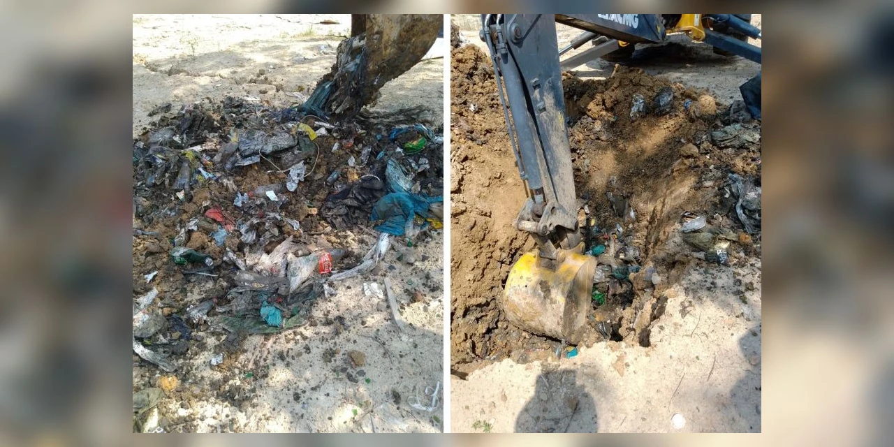 Empresa licitada para coleta de lixo reciclável em Palmeira é investigada por possível despejo em vala clandestina