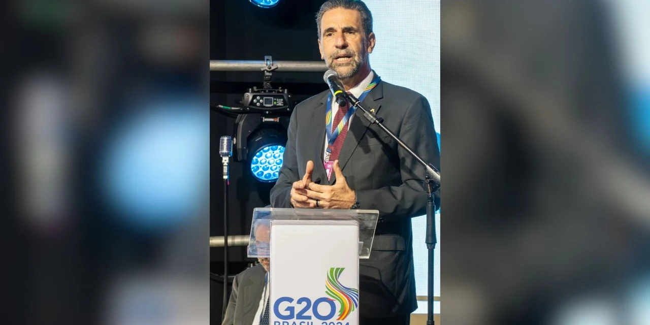 Diretor-geral brasileiro de Itaipu participa do Fórum Brasil África 2024, em São Paulo