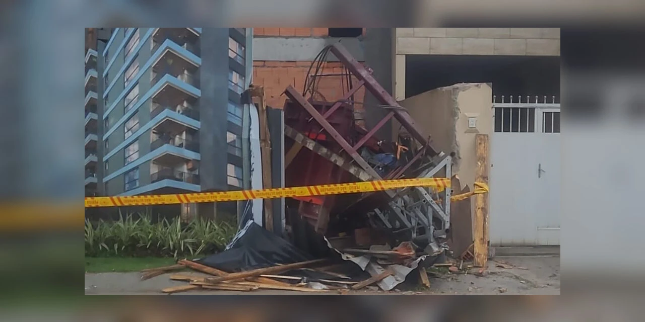 Queda de elevador em obra deixa três mortos em cidade catarinense