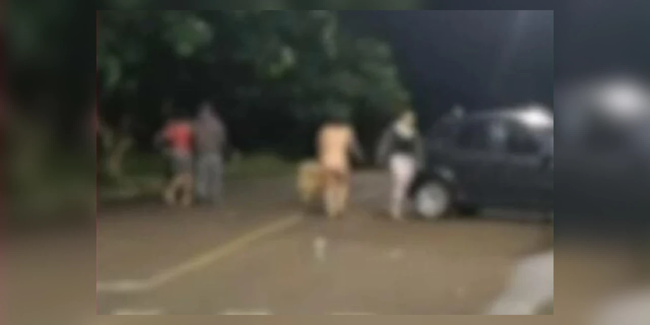 No Paraná, casal invade casa para fazer sexo e homem abandona mulher pelada