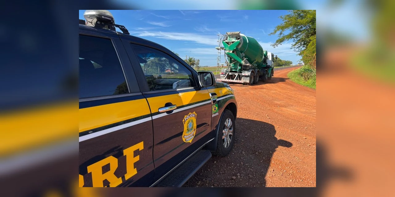 Em apenas uma manhã, PRF flagra mais de 70 toneladas de excesso de peso em caminhões no Paraná