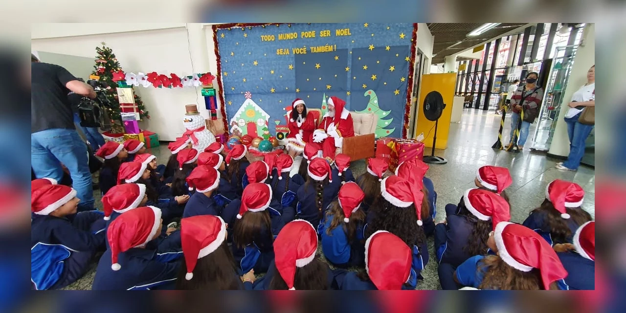 Campanha 'Papai Noel dos Correios' é lançada com a participação de 790 alunos em PG