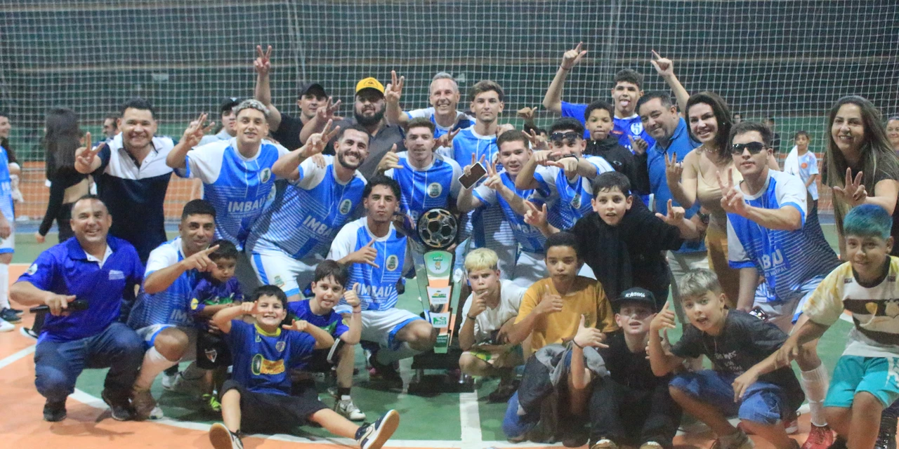 Imbaú e Carambeí conquistam títulos da Copa AMCG de Futsal 2024