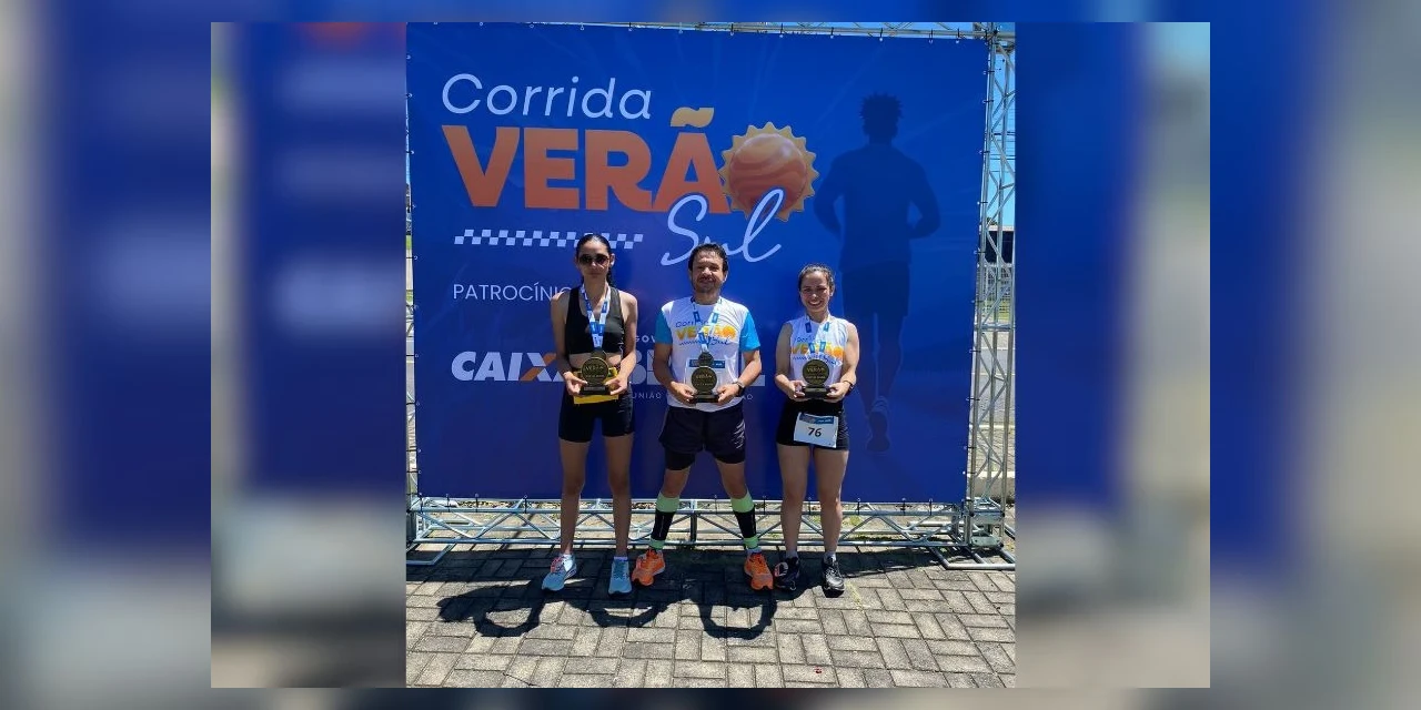 Equipe 'Rainha Ipiranga' se destaca na Corrida Verão Sul 2024