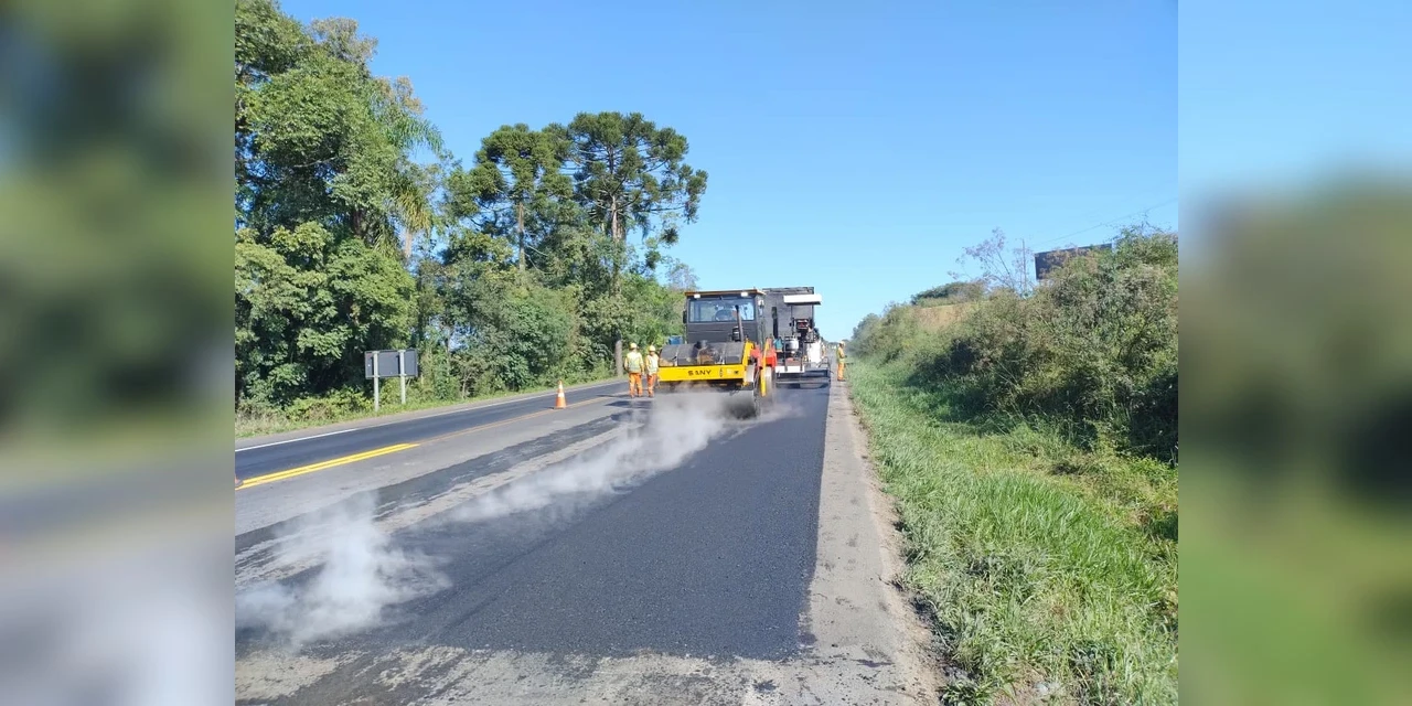 Via Araucária intensifica obras de manutenção nas rodovias