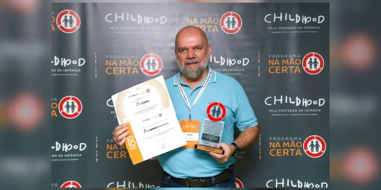 Childhood Brasil reconhece a Itaipu pelos 18 anos de parceria