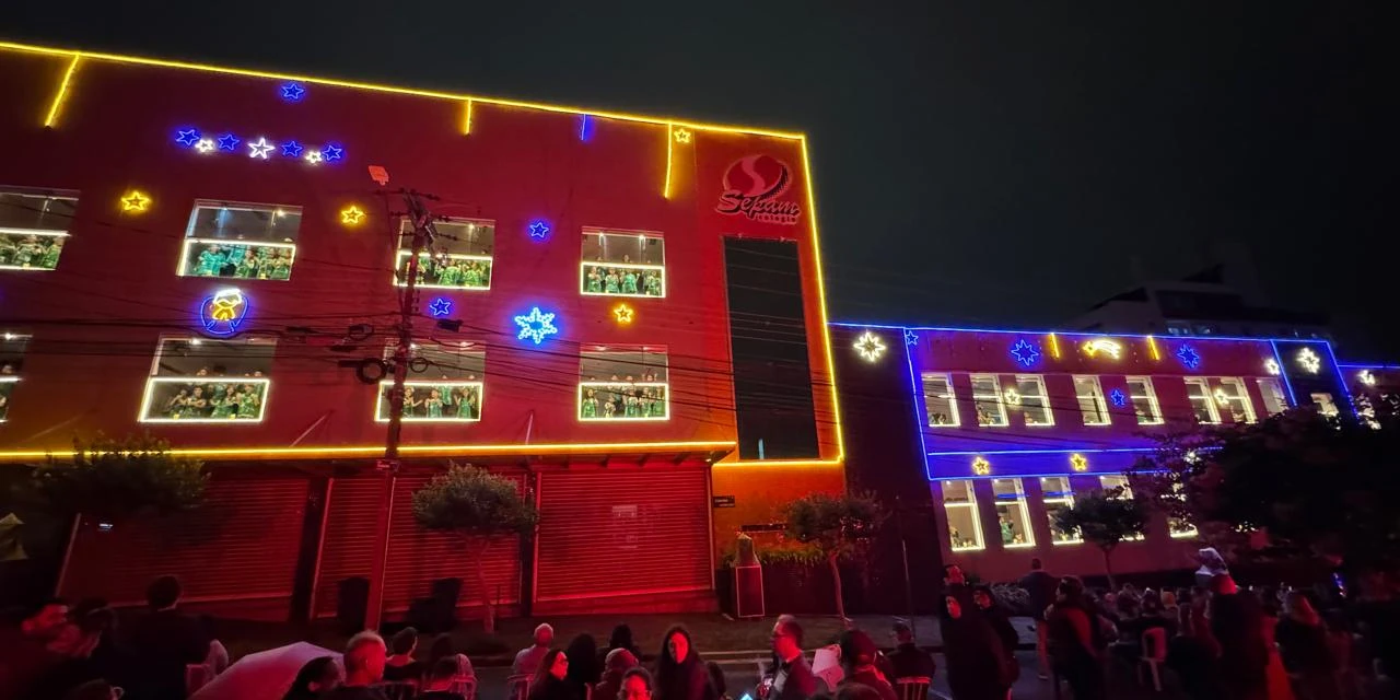 Cantata do Colégio Sepam: evento tradicional do Natal em Ponta Grossa tem noite de encerramento nesta quinta-feira (5)