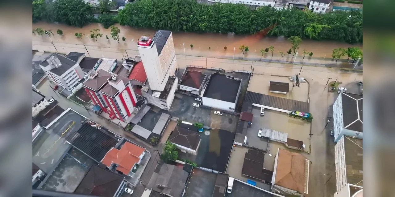 Norte catarinense é o mais impactado pela chuva, diz Defesa Civil