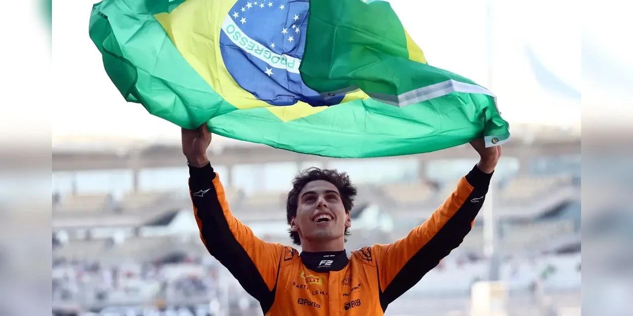 Gabriel Bortoleto é campeão da Fórmula 2 na temporada 2024