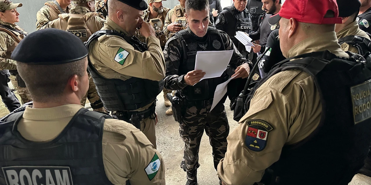 Forças de segurança realizam operação conjunta e cumprem 15 mandados