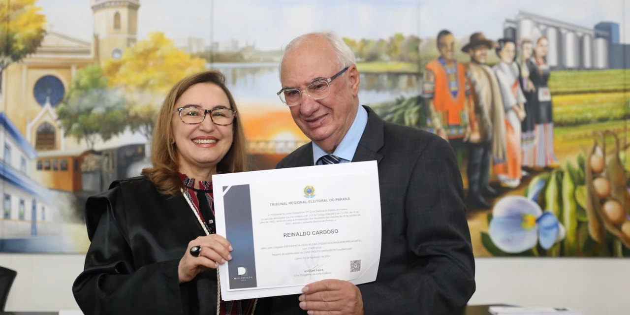 Doutor Reinaldo é diplomado pela Justiça Eleitoral em Castro