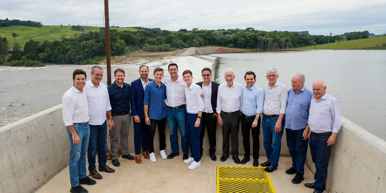 Governador participa da inauguração de PCH capaz de atender 75 mil residências