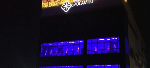 Vídeo: Lançamento do Natal do Centro Hospitalar São Camilo tem cantata com coral da Casa do Piá