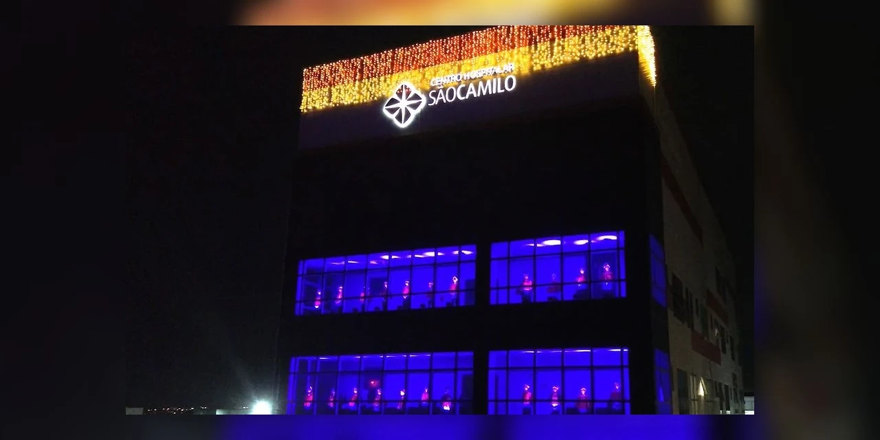 Vídeo: Lançamento do Natal do Centro Hospitalar São Camilo tem cantata com coral da Casa do Piá