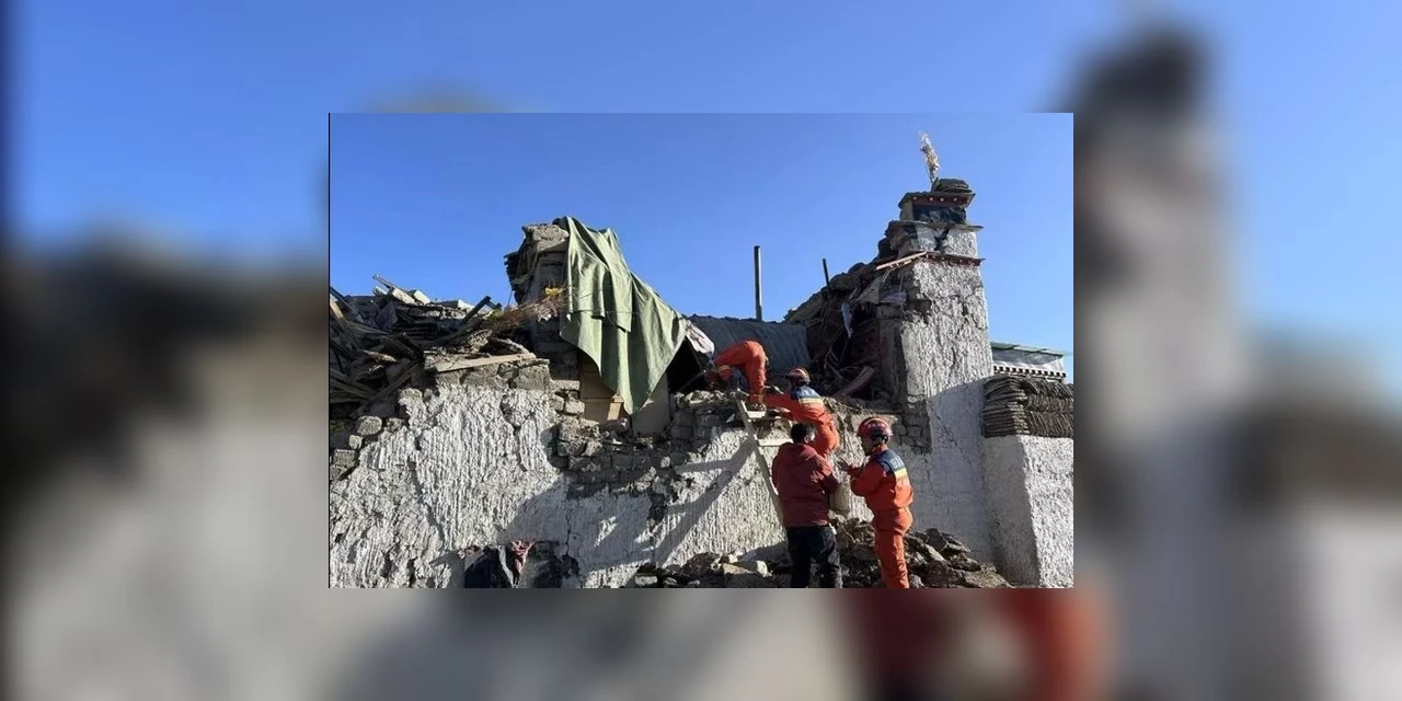 Terremoto de magnitude 7,1 deixa 95 mortos no Tibete
