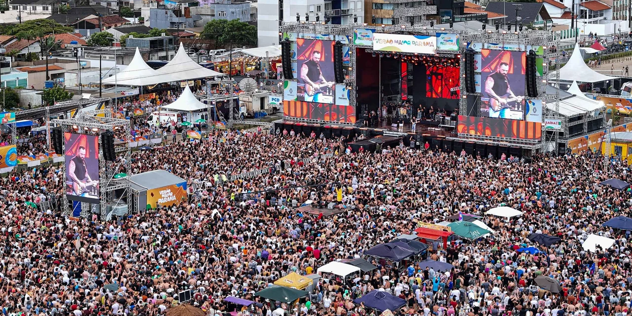 Shows do Verão Maior Paraná terão transmissão de emissoras nacionais