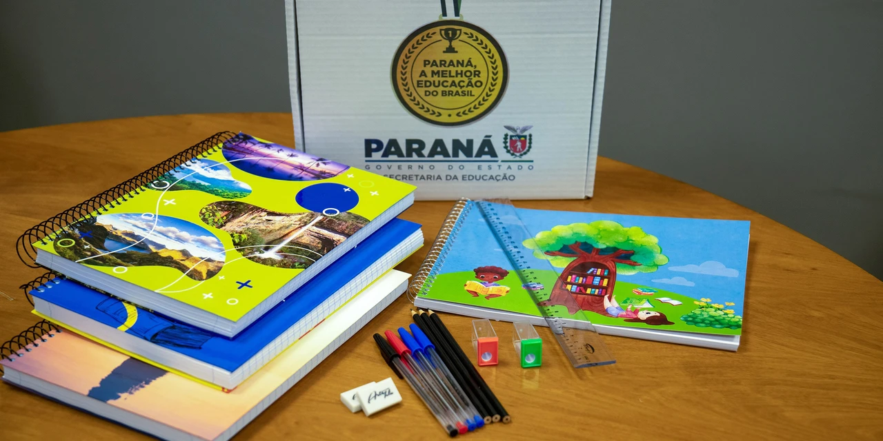Alunos da rede estadual vão receber material escolar em 2025