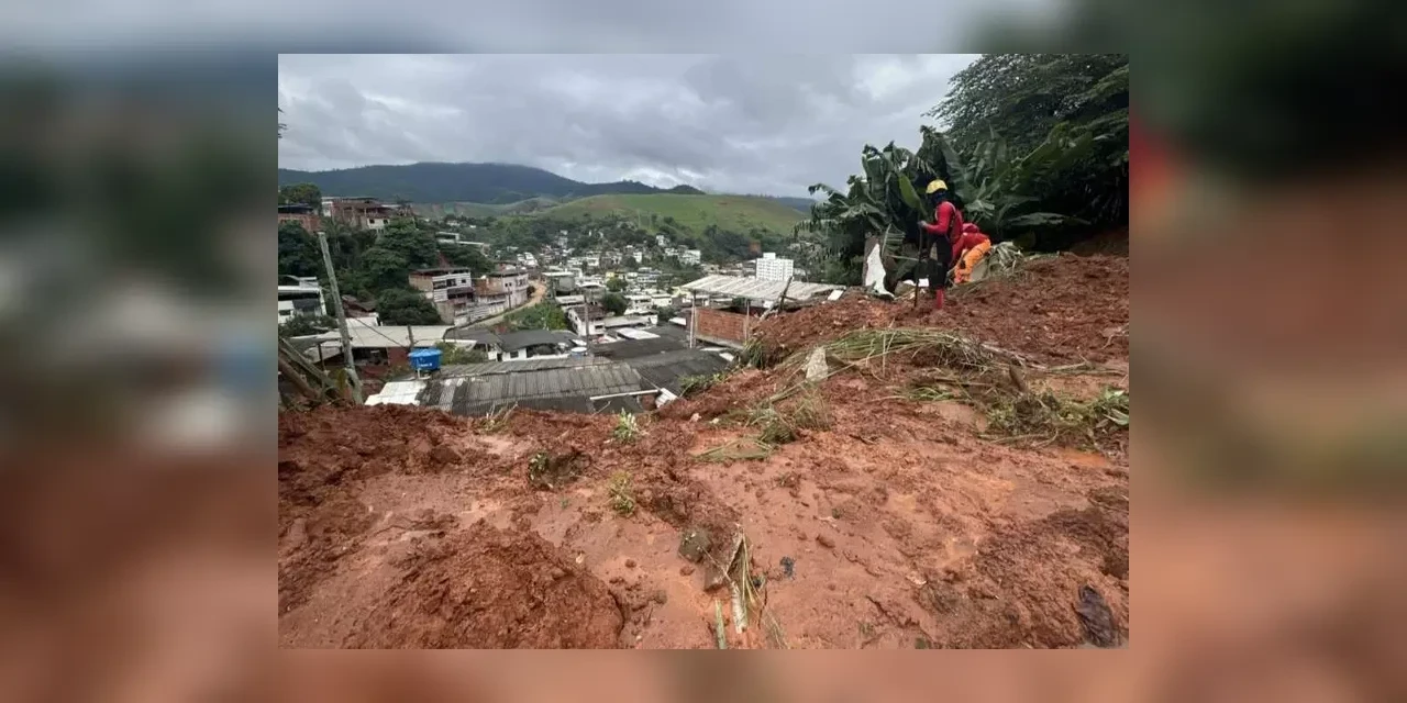 Em MG, deslizamentos após chuvas deixam pelo menos cinco mortos