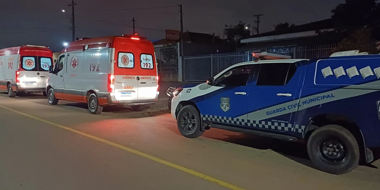 Homem é baleado no rosto durante ataque de trio em PG