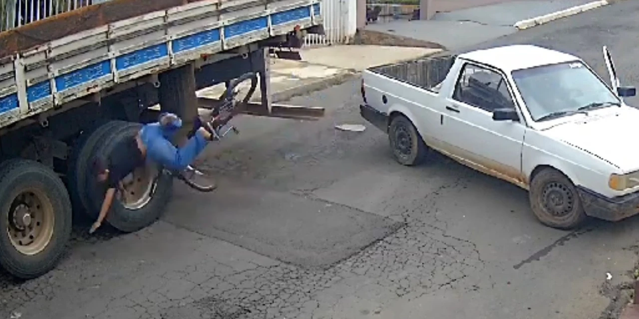 Criança se recupera em casa após grave acidente de bicicleta em Castro