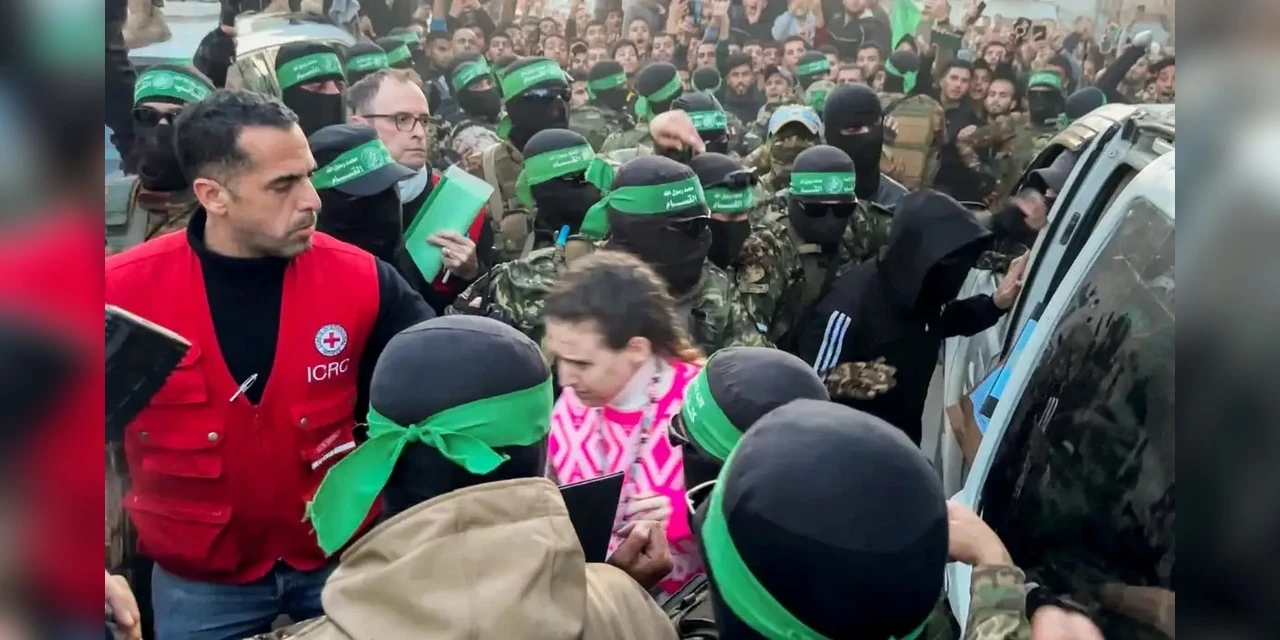 Com início de cessar-fogo, Hamas liberta primeiras reféns em Gaza