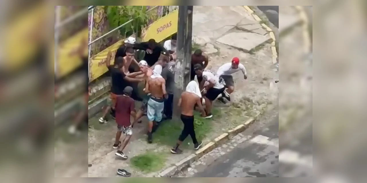 Uma pessoa permanece internada, após briga de torcidas no Recife