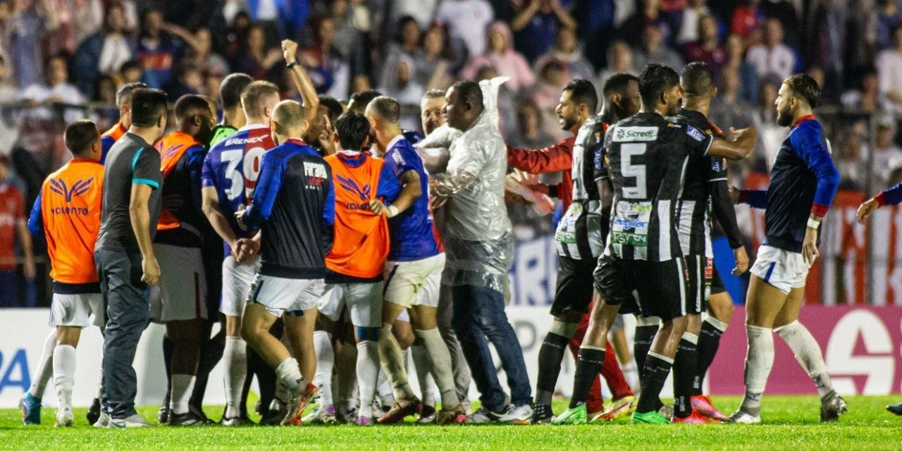 Confusão entre Operário e Paraná Clube rende punição a time da capital