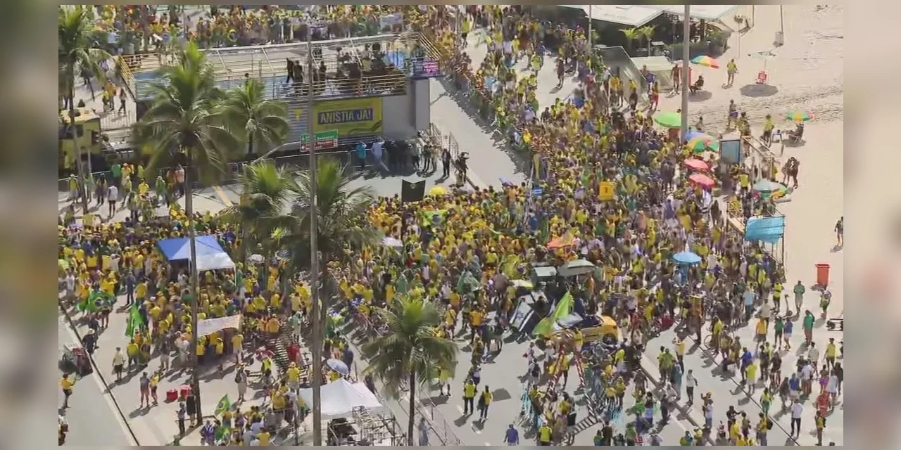 Números divergem sobre participantes em evento da anistia; veja