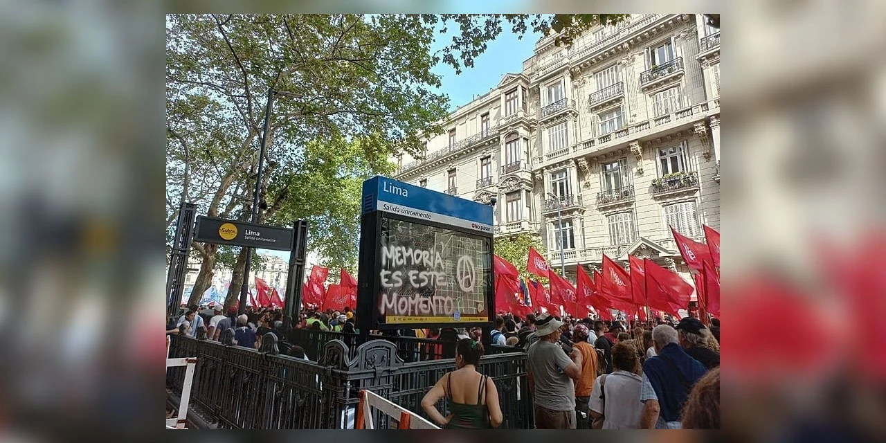 Milhares vão às ruas na Argentina no Dia da Memória, Verdade e Justiça