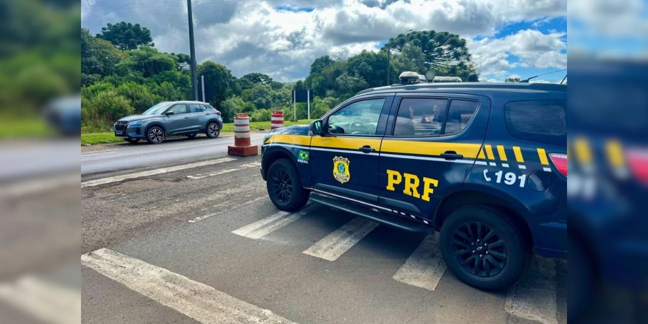 PRF recupera, no Paraná, carro furtado duas vezes