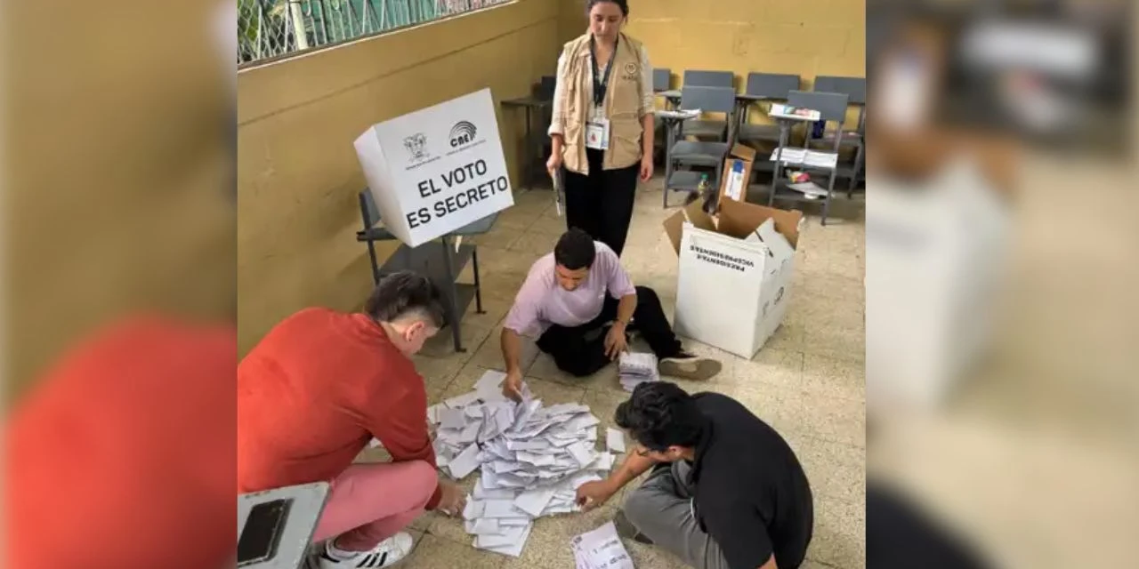 Oposição denuncia fraude na eleição do Equador